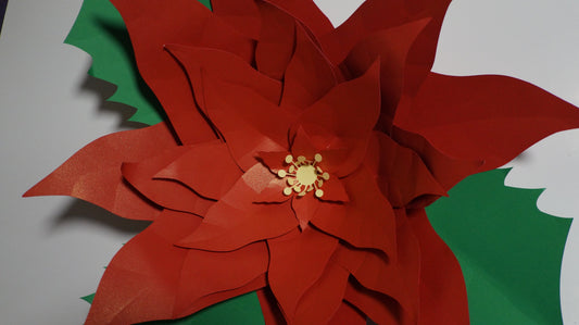 Paper Poinsettia